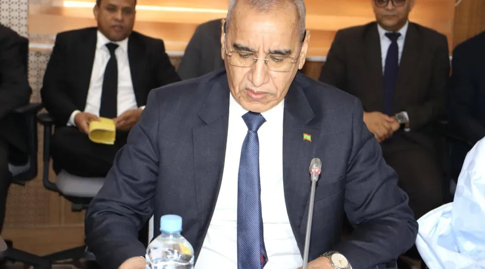وزير الداخلية الموريتاني محمد أحمد ولد محمد الأمين (الوزارة)