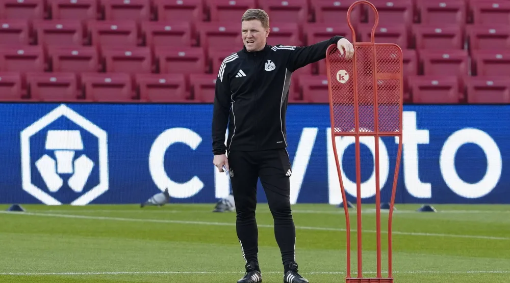 إيدي هاو مدرب نيوكاسل يونايتد الإنجليزي (إ.ب.أ)