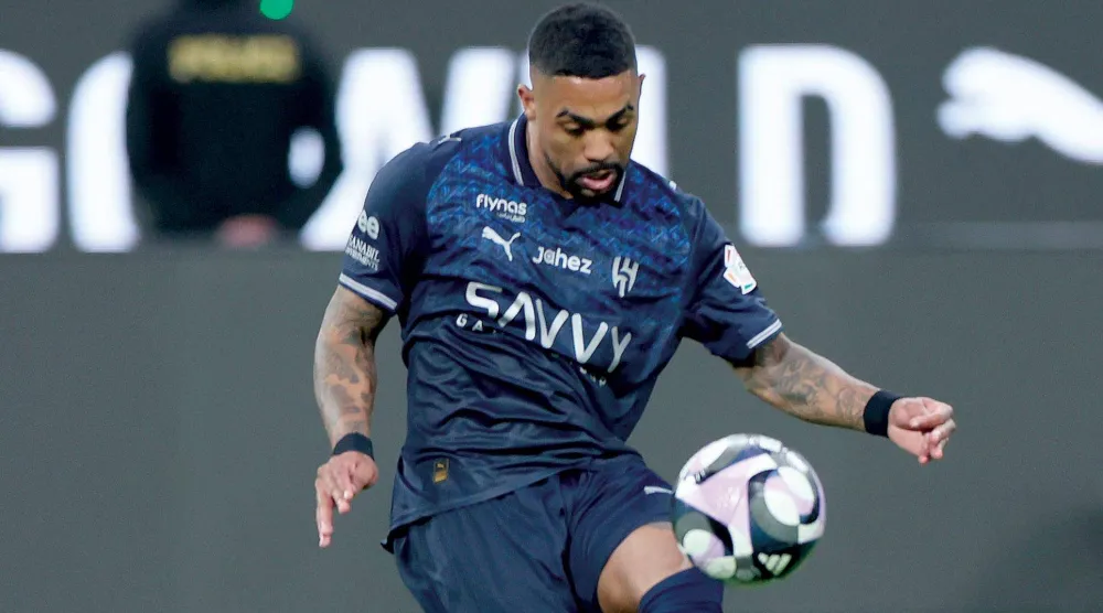  مالكوم عنصر هلالي لا غنى عنه في المواجهات الكبرى (تصوير: مشعل القدير)