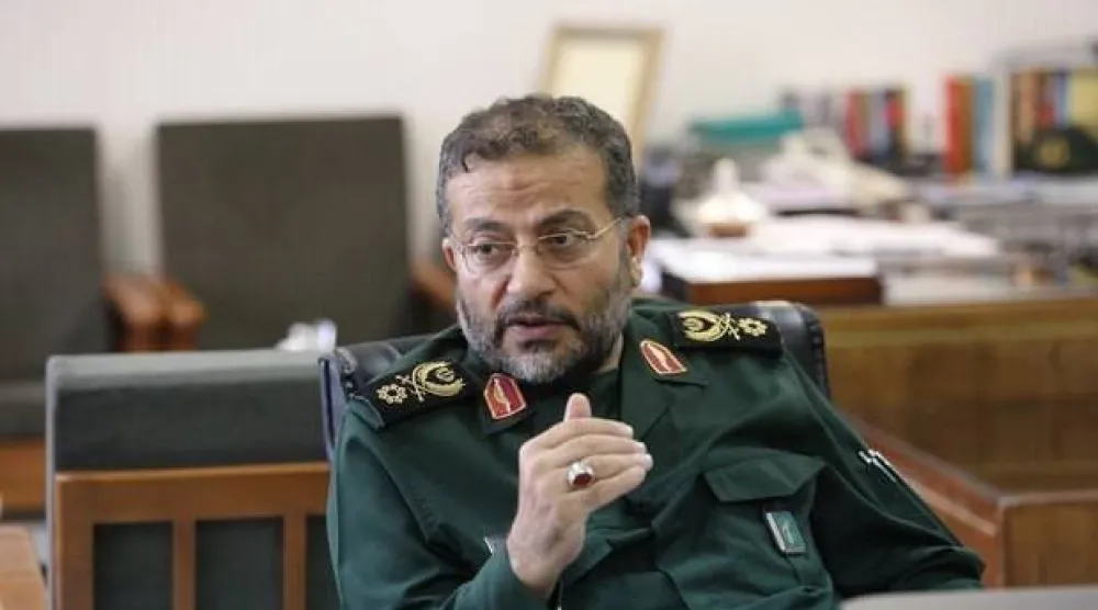 غلام رضا سليماني قائد قوات «الباسيج» في إيران (مهر)