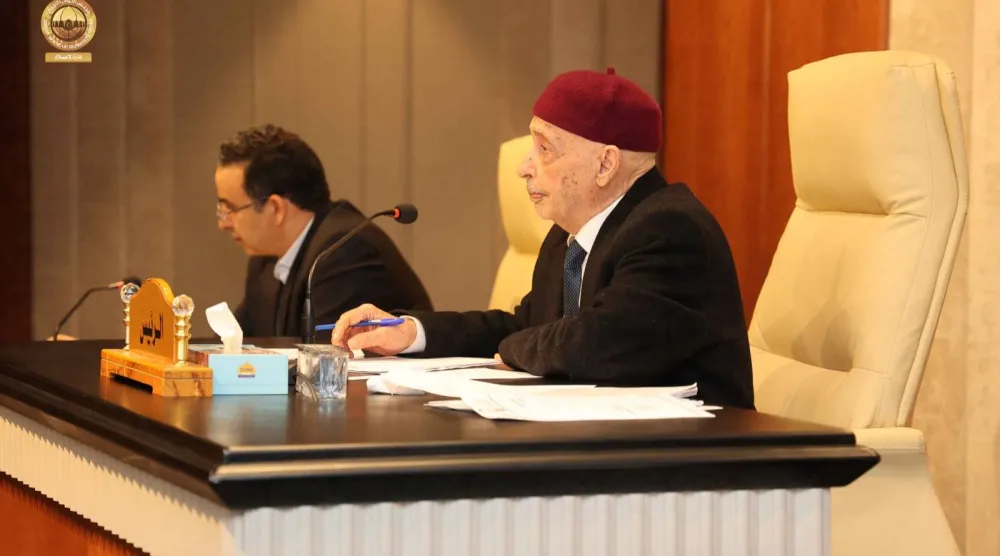 رئيس مجلس النواب الليبي عقيلة صالح (إعلام المجلس)