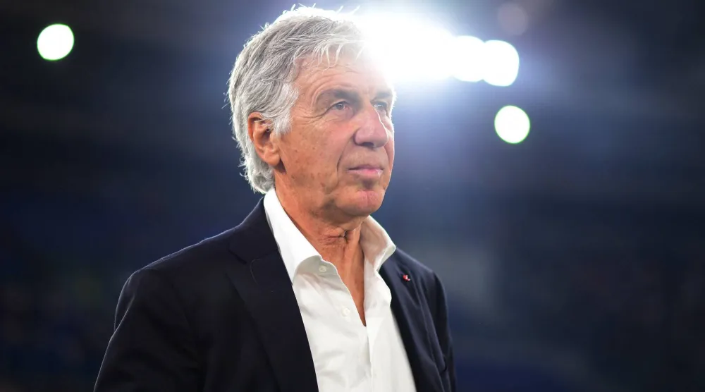 جيان بييرو غاسبريني مدرب روما (رويترز) 