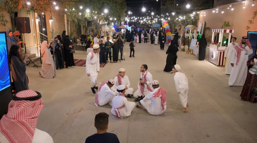 ترجع «الحوامة» في أصلها إلى تقليد شعبي قديم في منطقة نجد (تصوير: تركي العقيلي)