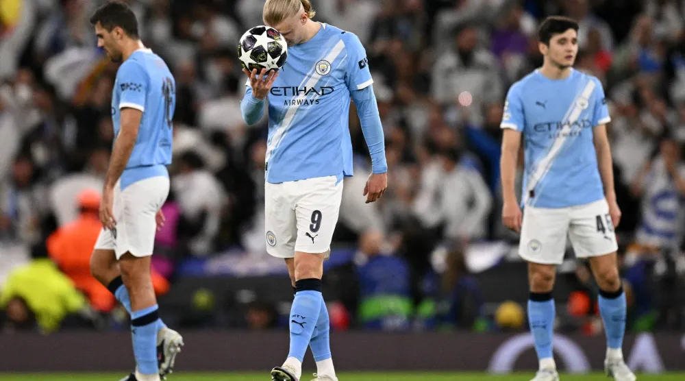 جميع الفرق الإنجليزية بلغت الدور الـ16 لكن سرعان ما تلاشت هذه الهيمنة (أ.ف.ب)