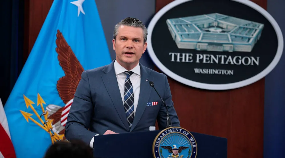 وزير ​الدفاع الأميركي بيت هيغسيث (رويترز)