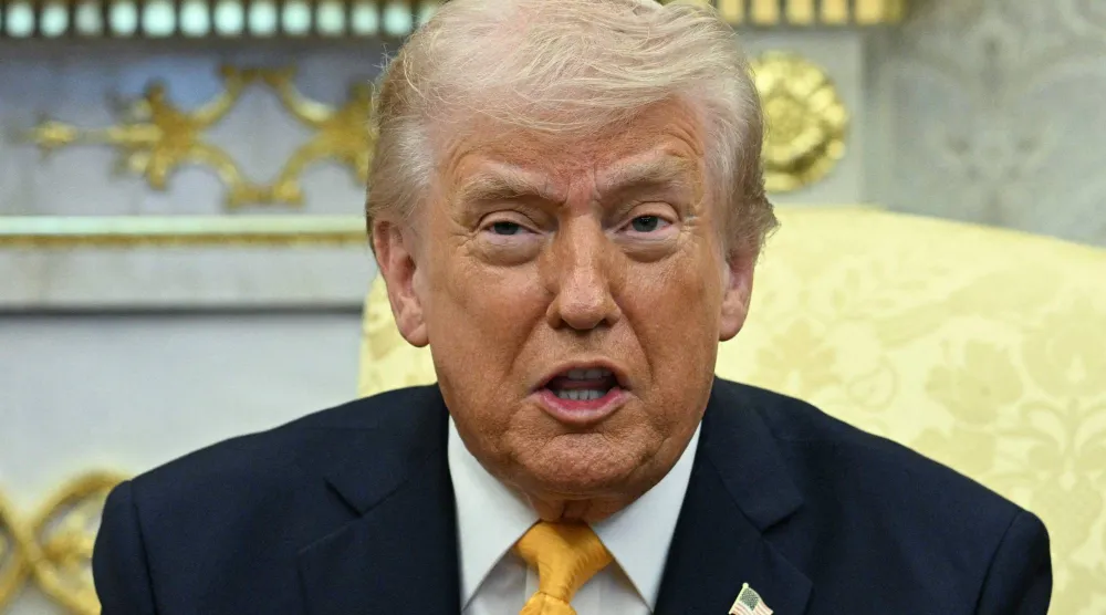 الرئيس الأميركي دونالد ترمب في البيت الأبيض (أ.ف.ب)