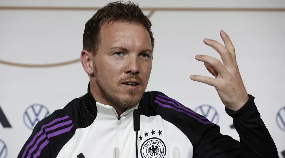 يوليان ناغلسمان مدرب المنتخب الألماني لكرة القدم (رويترز)