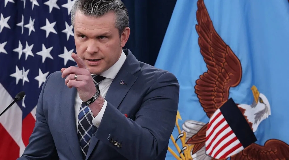 وزير الدفاع الأميركي بيت هيغسيث (أ.ف.ب)