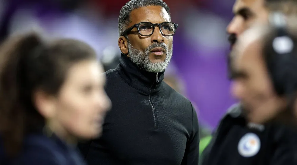 السنغالي حبيب باي مدرب مرسيليا (أ.ف.ب)