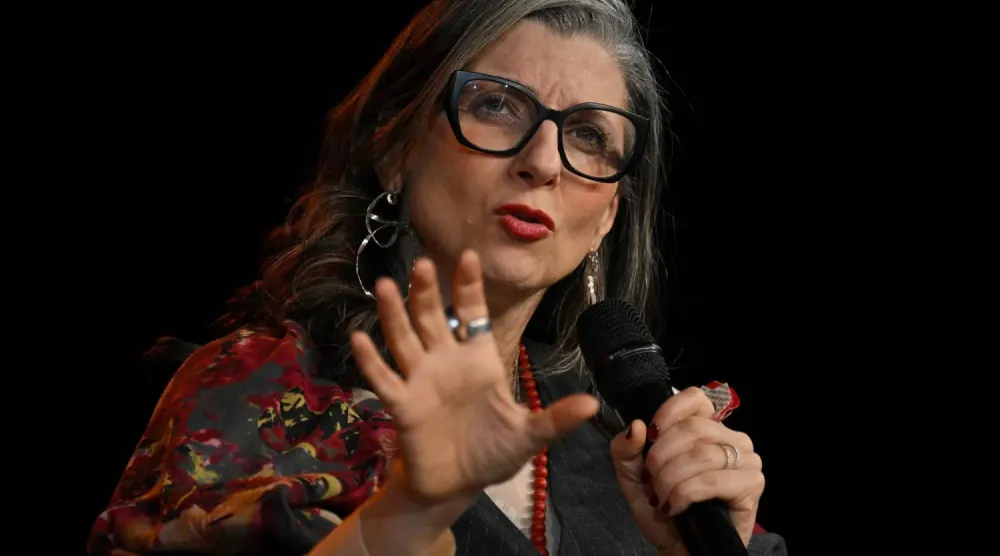 Birleşmiş Milletler’in Filistin Toprakları Özel Raportörü Francesca Albanese (AFP)