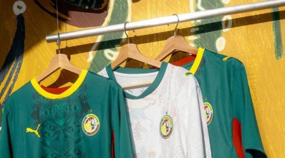 القميص الجديد لمنتخب السنغال في كأس العالم 2026 (أ.ب)