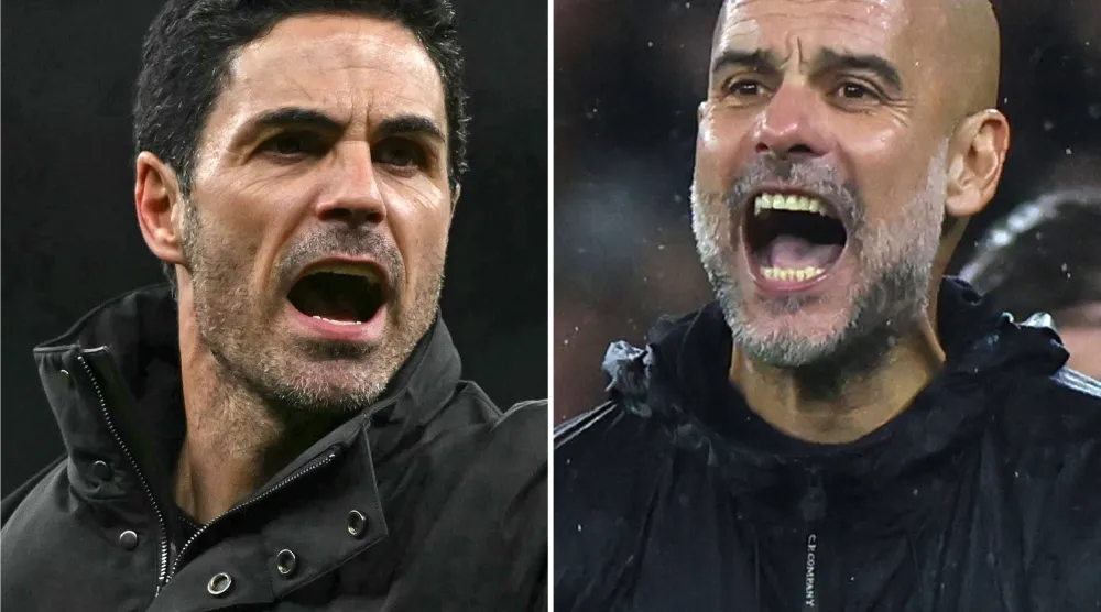 آرسنال متصدّر الدوري الإنجليزي إلى ملعب «ويمبلي» بأفضلية واضحة وبصفة المرشّح شبه الأبرز (أ.ف.ب)