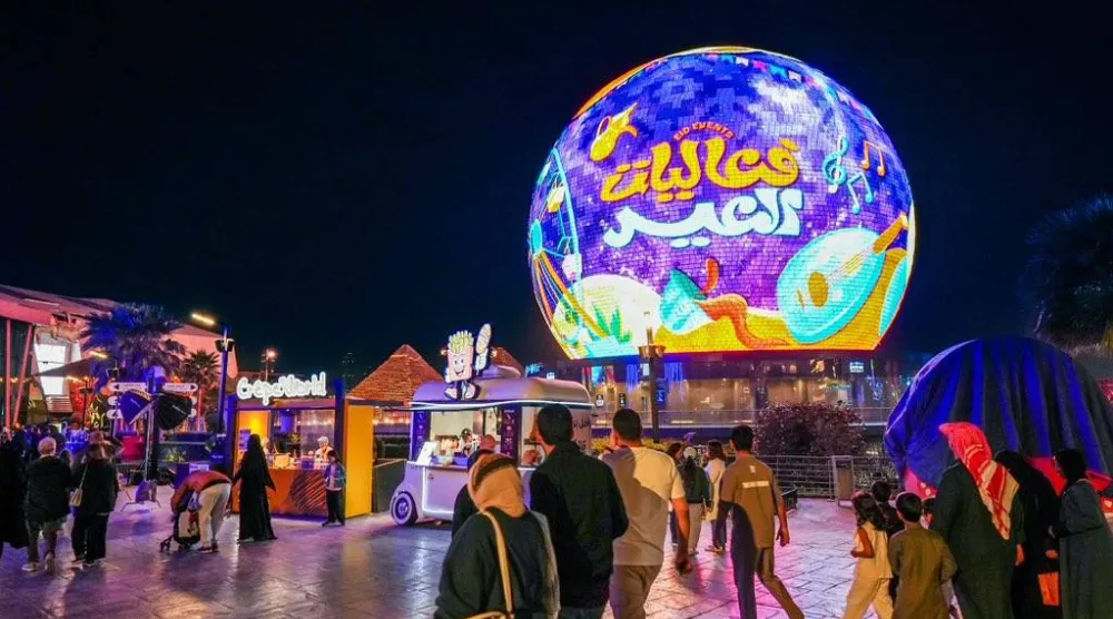 احتفالات وفعاليات ممتعة ضمن فعاليات العيد في «بوليفارد وورلد» (موسم الرياض)