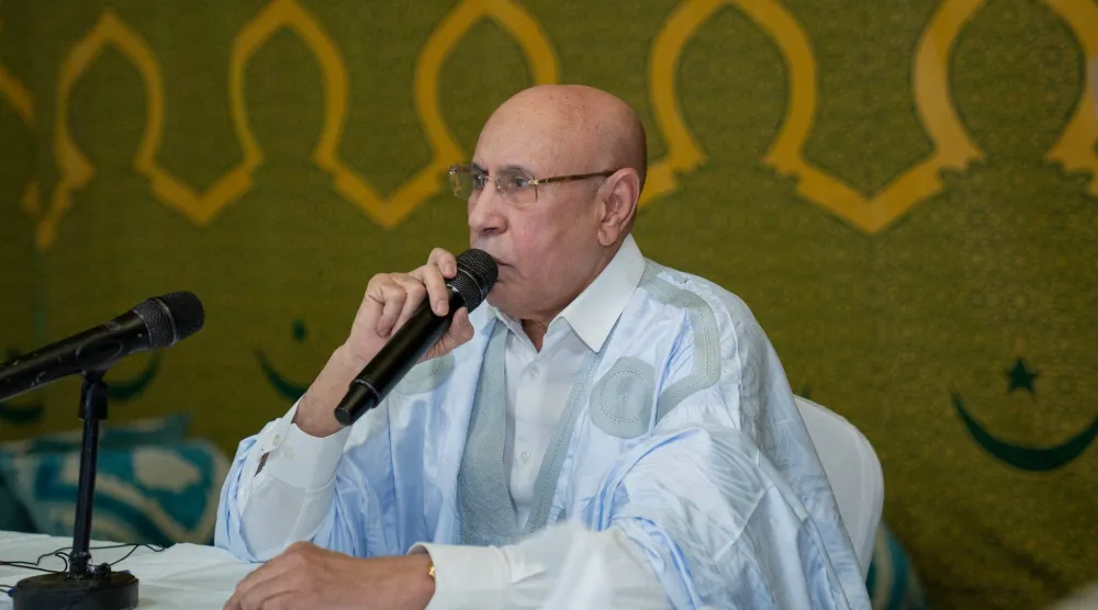 الرئيس الموريتاني محمد ولد الشيخ الغزواني (الرئاسة)