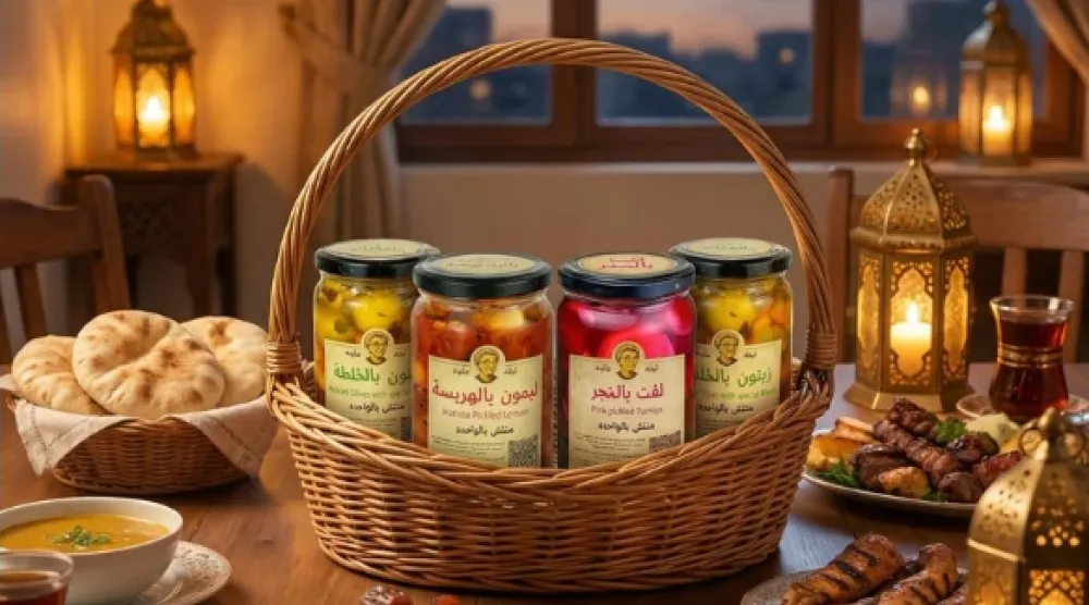 المخلل حاضر دائما على سفرة رمضان