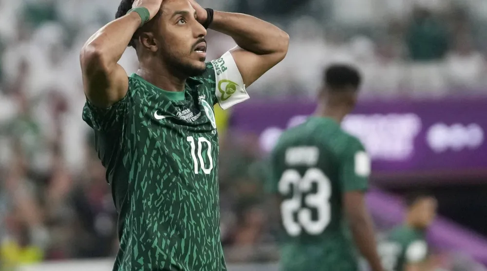 إصابة سالم أبعدته عن معسكر جدة (أ.ب)