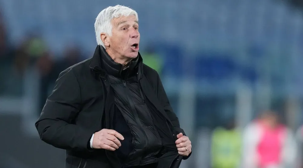 جان بييرو غاسبيريني مدرب روما (د.ب.أ) 