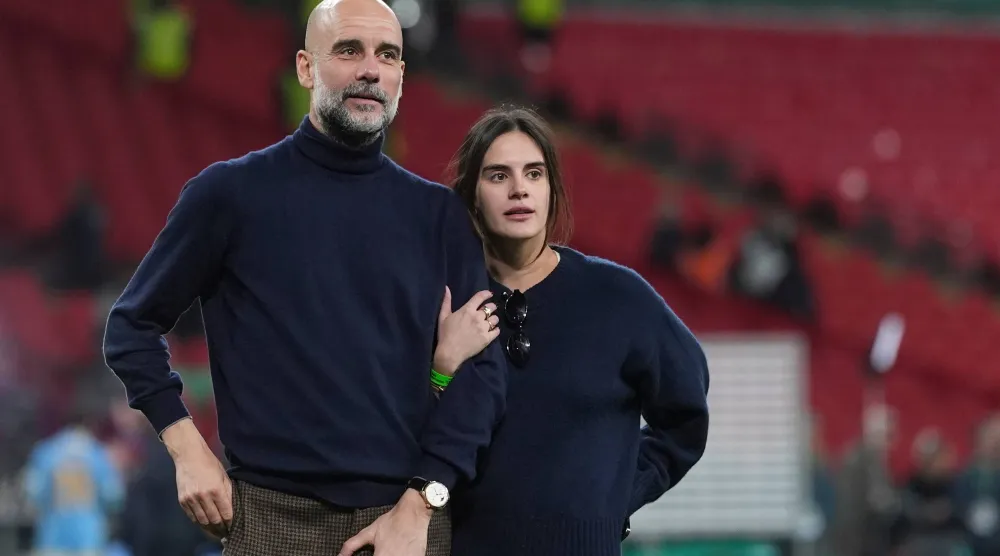 جوسيب غوارديولا المدير الفني لفريق مانشستر سيتي (أ.ب)