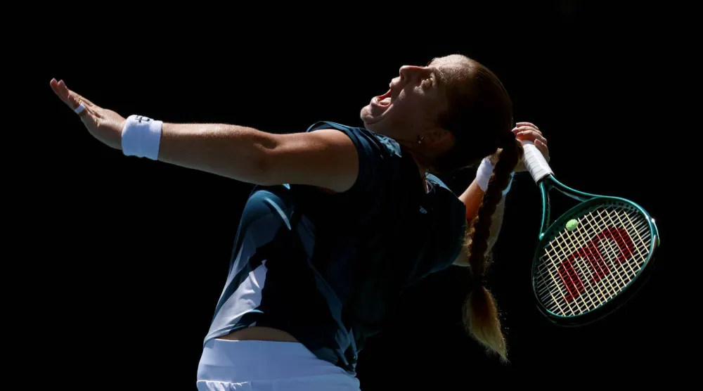 اللاتفية يلينا أوستابينكو ودّعت ميامي (أ.ف.ب)