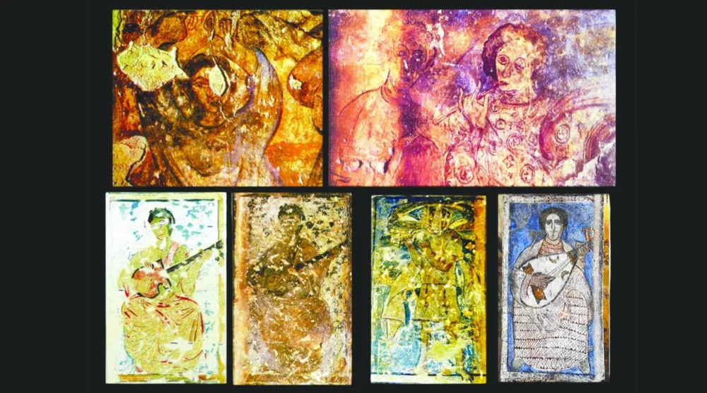 مجالس العزف والغناء في الفنون الأموية