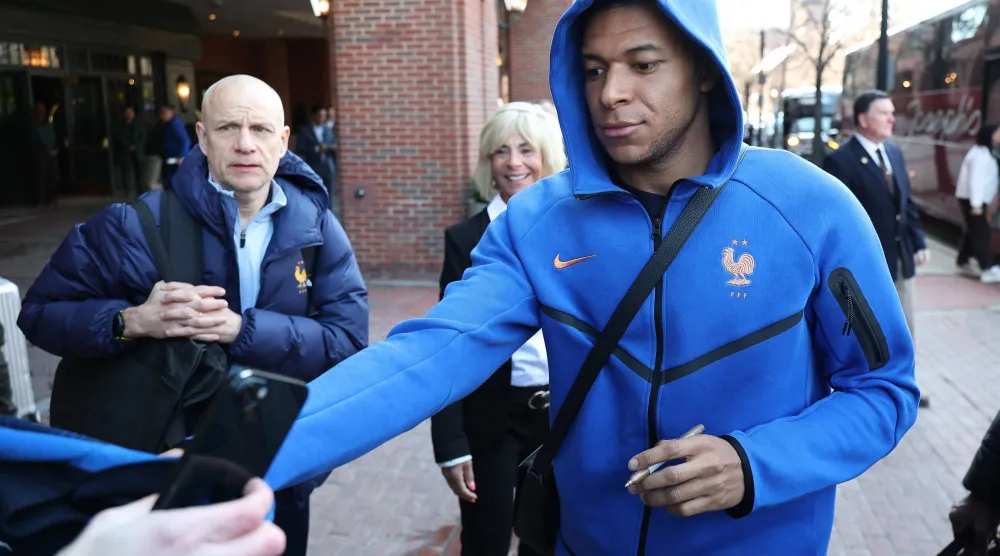 كيليان مبابي نجم ريال مدريد ومنتخب فرنسا (أ.ف.ب)