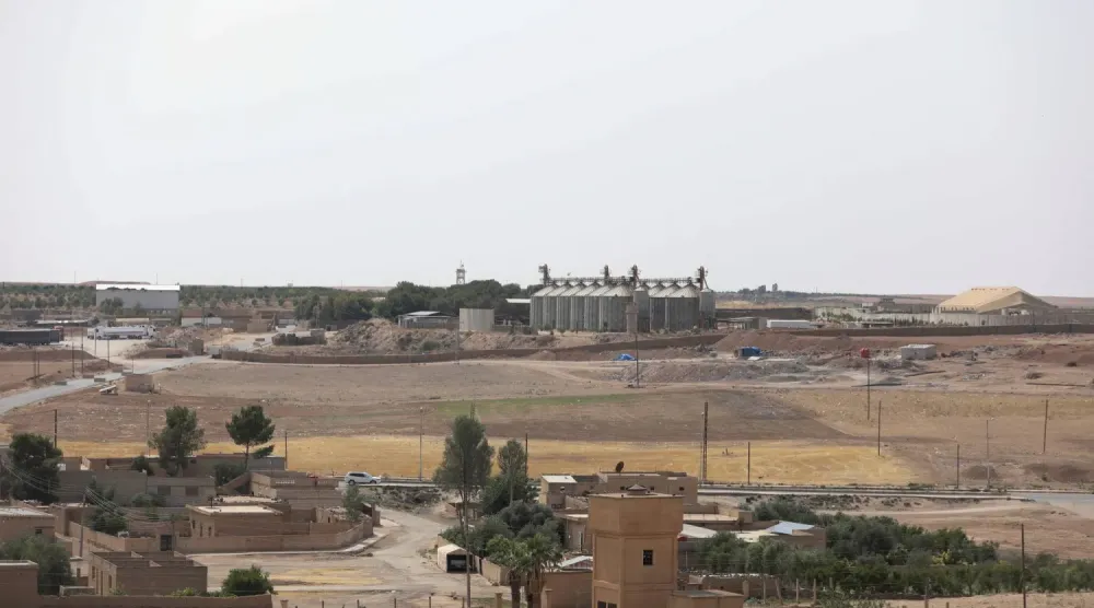 Suriye'nin Haseke kentindeki Tel Bider Askeri Üssü, 8 Haziran 2025 (Reuters)