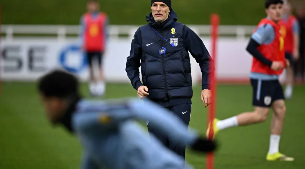 توماس توخيل مدرب منتخب إنجلترا (أ.ف.ب)