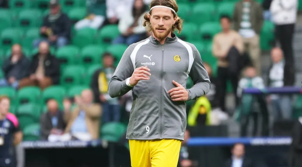 كاسبر هوغ الدنماركي مهاجم بودو/غليمت (أ.ب)