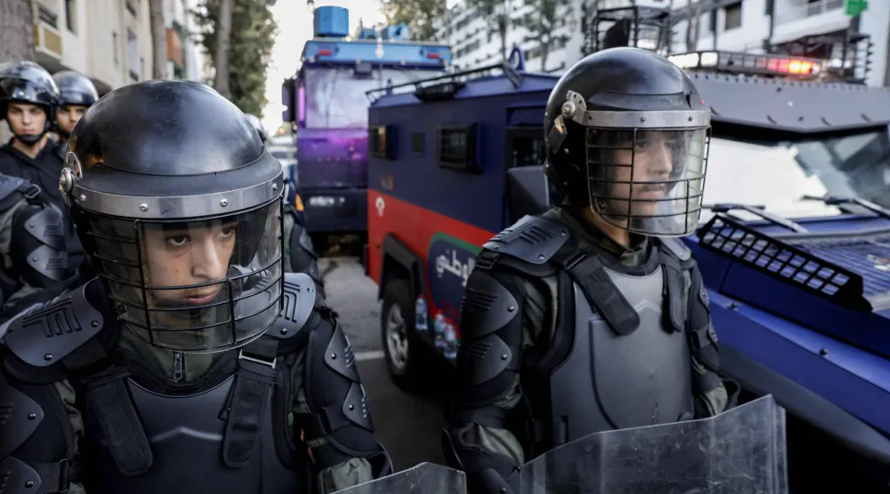 عناصر من قوات الأمن المغربي (متداولة)