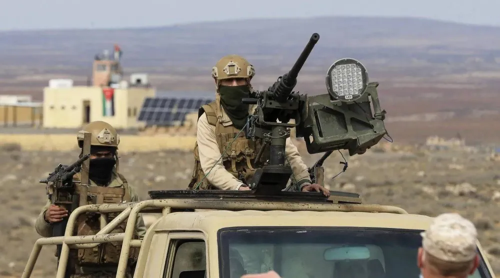 عناصر من الجيش الأردني (أرشيفية - أ.ب)