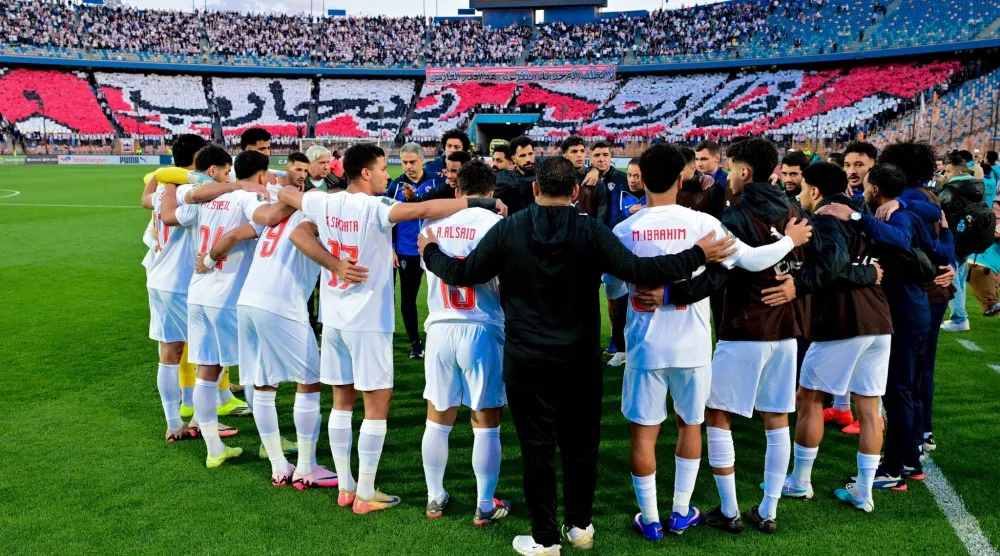 فريق الزمالك قد يتأثر بالعقوبات المتلاحقة من الفيفا (موقع النادي)