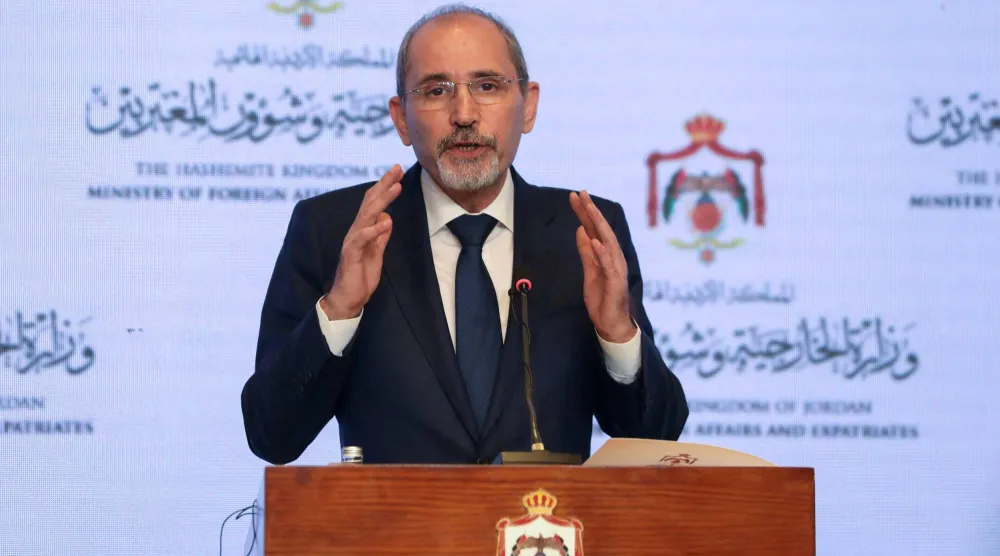 وزير الخارجية الأردني أيمن الصفدي (رويترز)