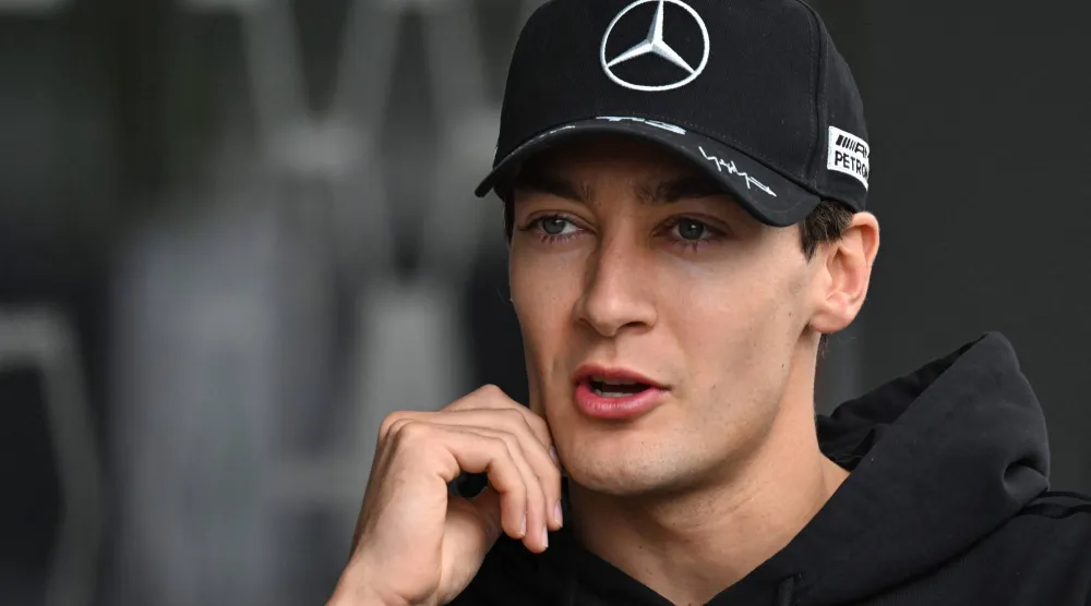 جورج راسل (أ.ف.ب)