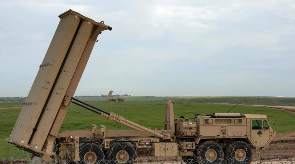 نظام الدفاع الجوي الأميركي «ثاد» (أ.ف.ب)