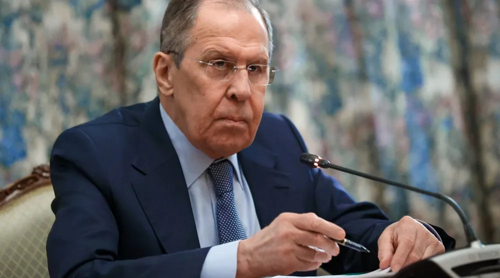 وزير الخارجية الروسي سيرغي لافروف (رويترز)