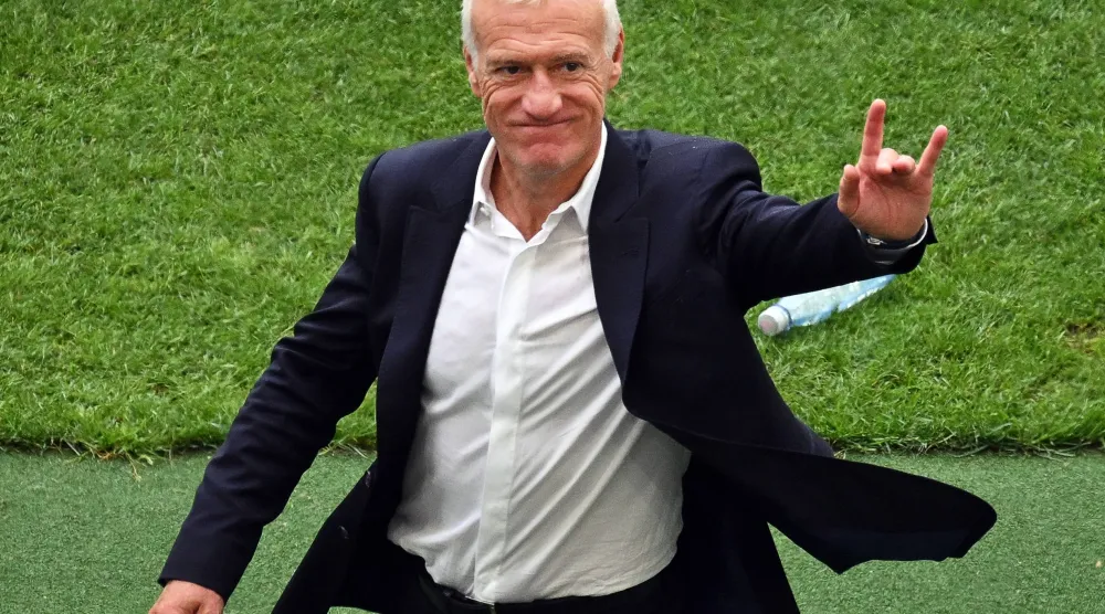 مدرب المنتخب الفرنسي ديدييه ديشان (د.ب.أ)