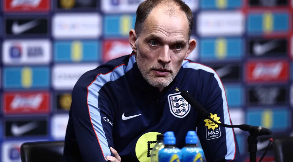 توماس توخيل مدرب إنجلترا (أ.ف.ب)