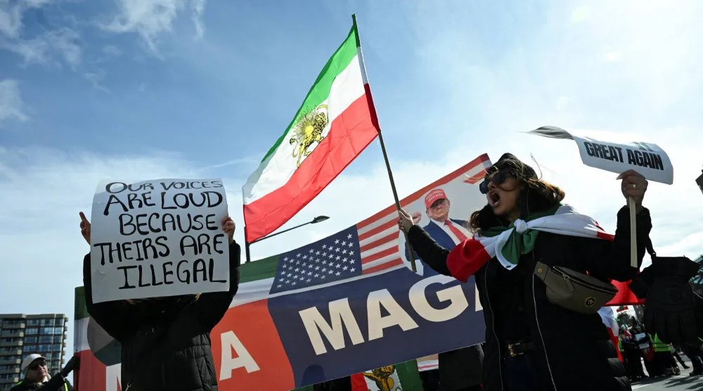 تظهر استطلاعات الرأي دعماً كبيراً من قاعدة «ماغا» لترمب في حرب إيران (رويترز)