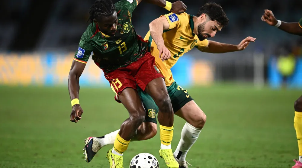 أستراليا هزمت الكاميرون وديّاً بهدف نظيف (د.ب.أ)