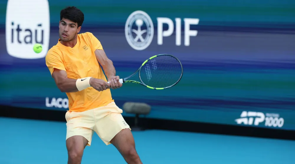 المُصنَّف الأول عالمياً كارلوس ألكاراس (د.ب.أ)