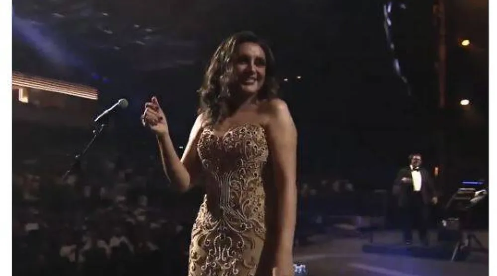 أنغام خطفت الأضواء بحفلها في جدة (إم بي سي مصر)