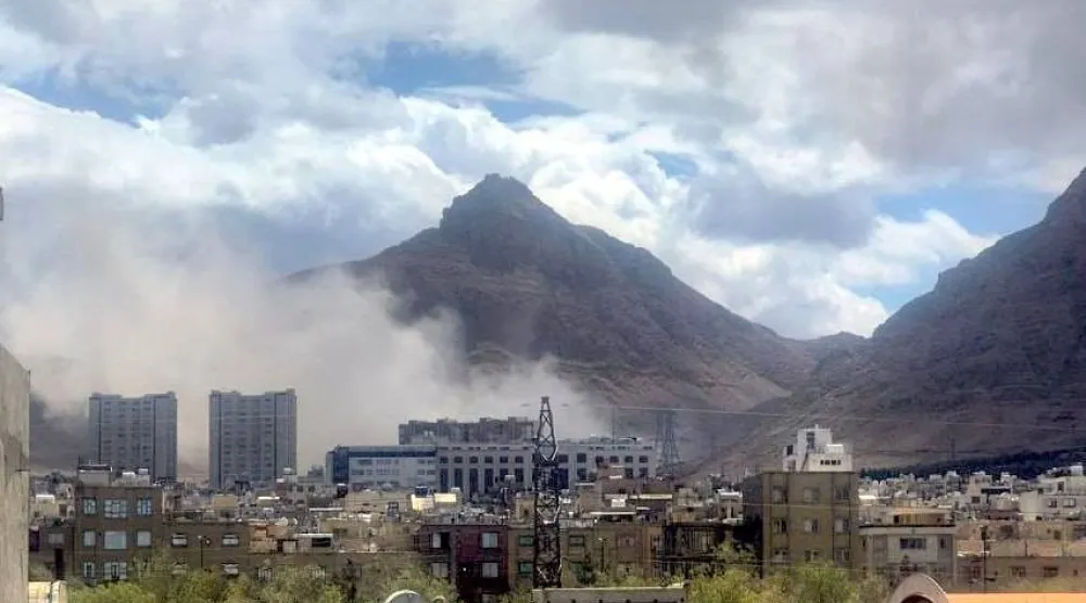 ضربات على منشأة عسكرية في ضواحي أصفهان وسط إيران (تلغرام)