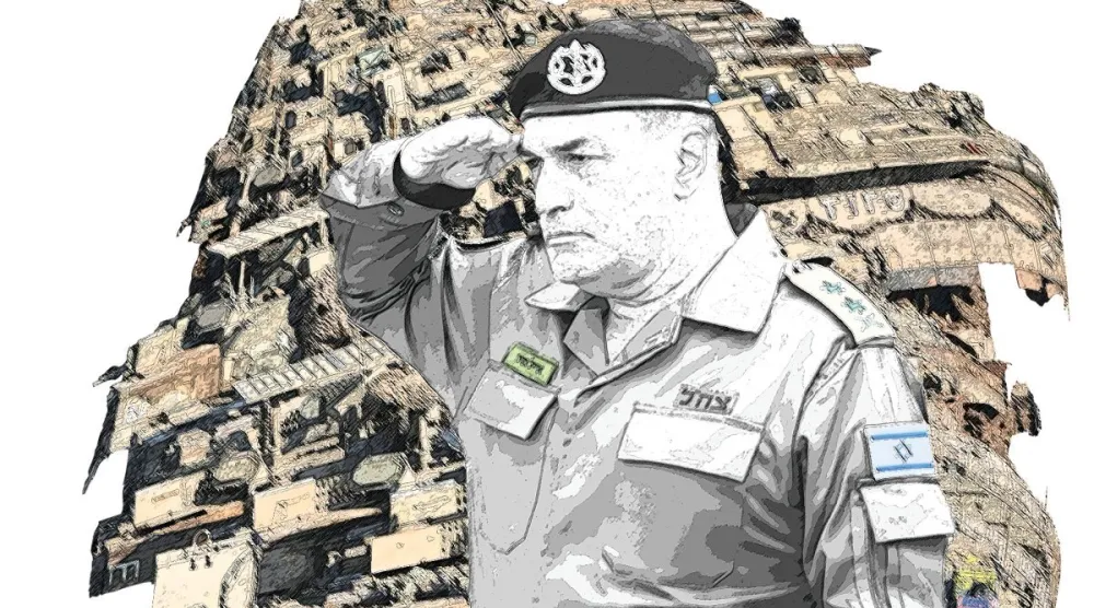 بالتوازي مع دوره قائداً لفرقة الاحتياط. ينتمي زامير إلى «المدرسة الإسرائيلية» التي تعدُّ عقيدة «الجيش الصغير» خطأ مميتاً