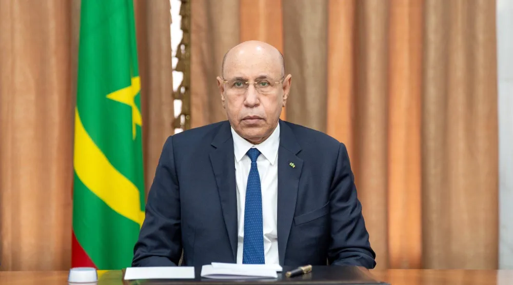 الرئيس الموريتاني محمد ولد الشيخ الغزواني (رئاسة الجمهورية الإسلامية الموريتانية)