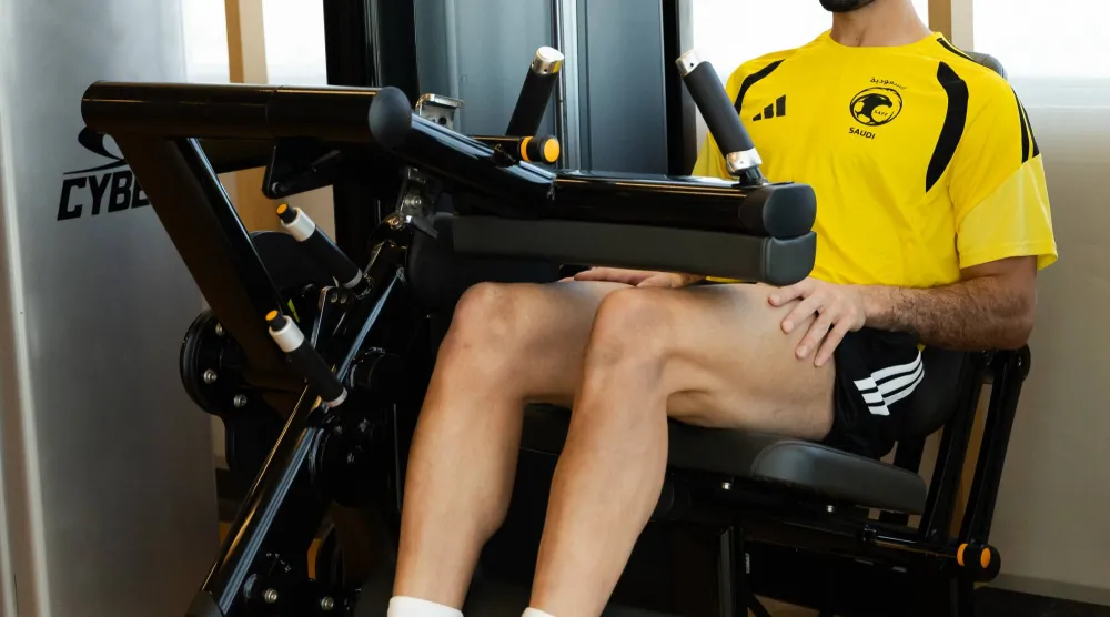 العقيدي حارس الأخضر خلال وجوده في النادي الصحي (المنتخب السعودي)