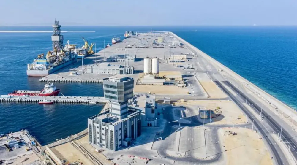 ميناء الدقم في سلطنة عُمان (إكس)