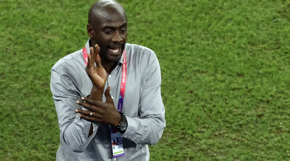 أوتو أدو مدرب منتخب غانا (رويترز)