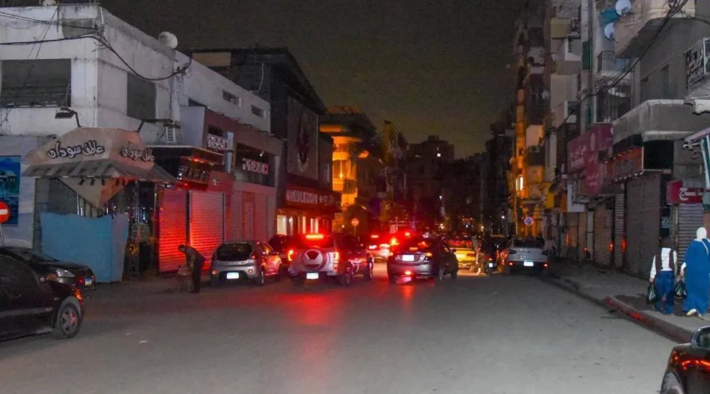 شارع في محافظة الإسكندرية بعد قرار تبكير غلق المحال التجارية (محافظة الإسكندرية)