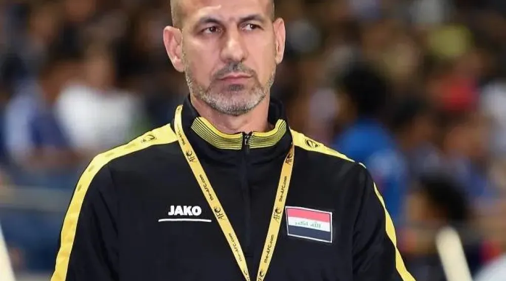 النجم العراقي السابق راضي شنيشل (منتخب العراق)