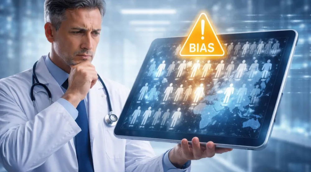 تحيز البيانات خطر خفي في الذكاء الاصطناعي الطبي